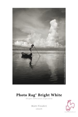 Papier Photo Rag® Bright White de Hahnemühle
